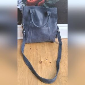 Roots Leather Tote